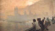 Giuseppe de nittis Westminster (nn02) oil painting artist